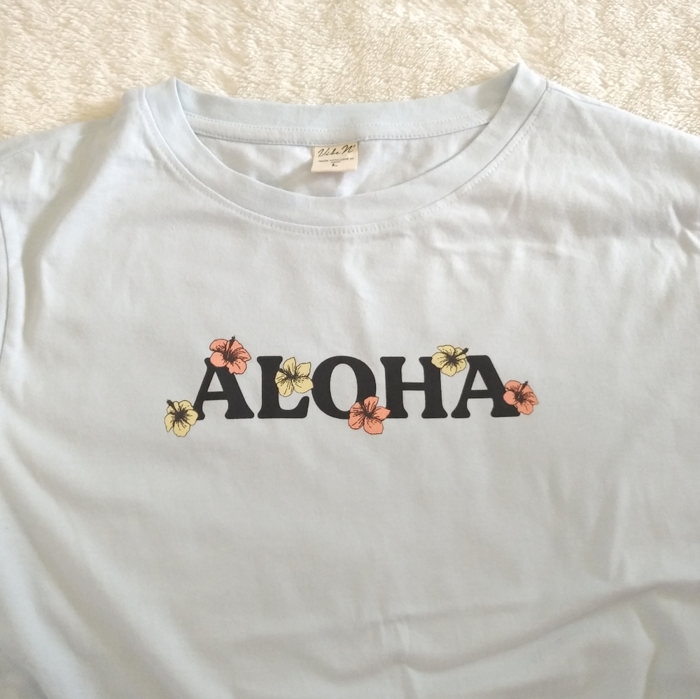 Vibe N' "ALOHA"🤙 Graphic Tee - NWT - Picture 3 of 14